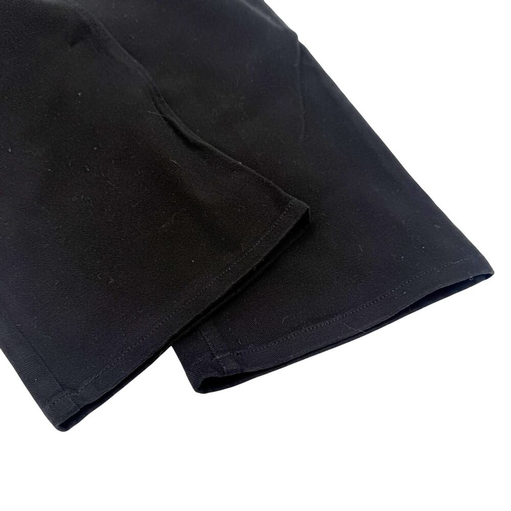 Jones New York black Shape Control denim Jeans women's 14 straight leg pants NEW - Picture 7 of 7